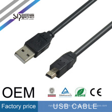 SIPU de alta calidad 2.0 mini cable usb al por mayor Cable de datos de precio de fábrica de cable de carga